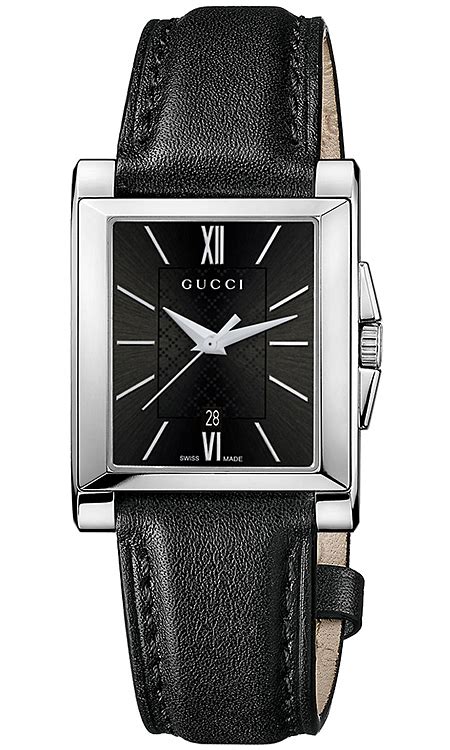 gucci watch women square|gucci rectangular watch.